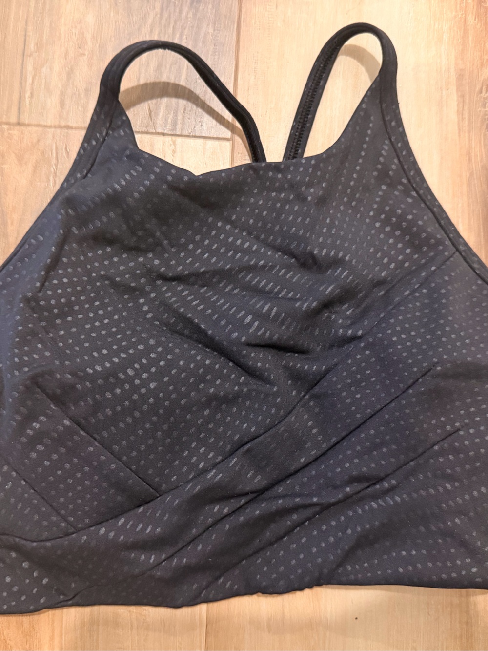 lululemon athletica Black High-Neck Sports Bra NWOT size 4